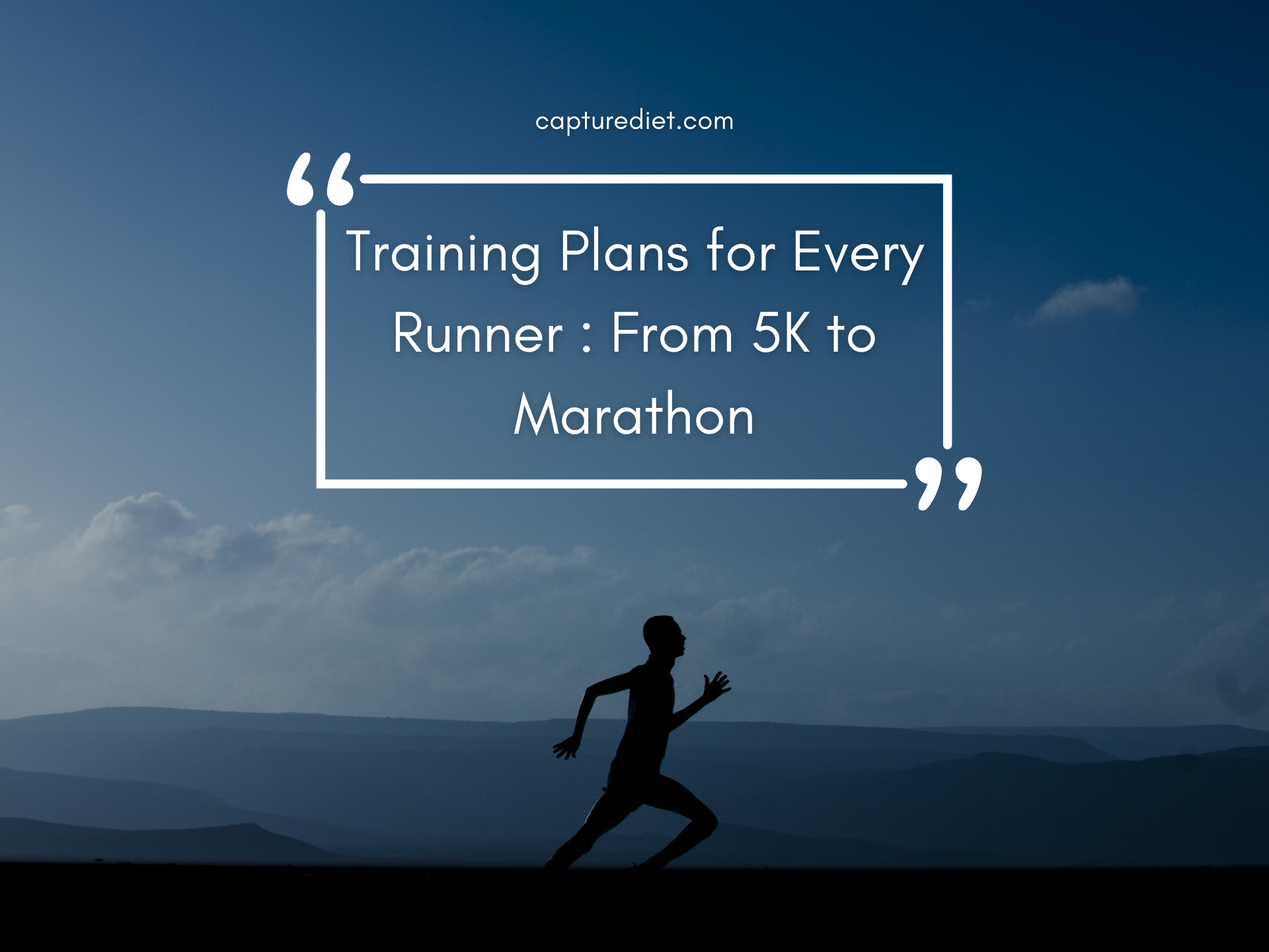 Training Plans for Every Runner : From 5K to Marathon