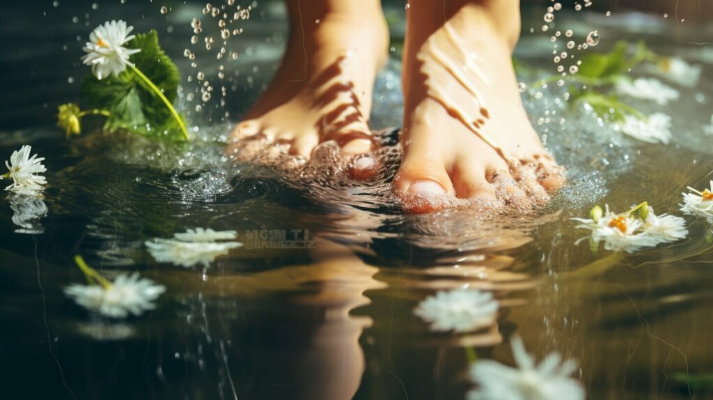 detoxifying foot spa
