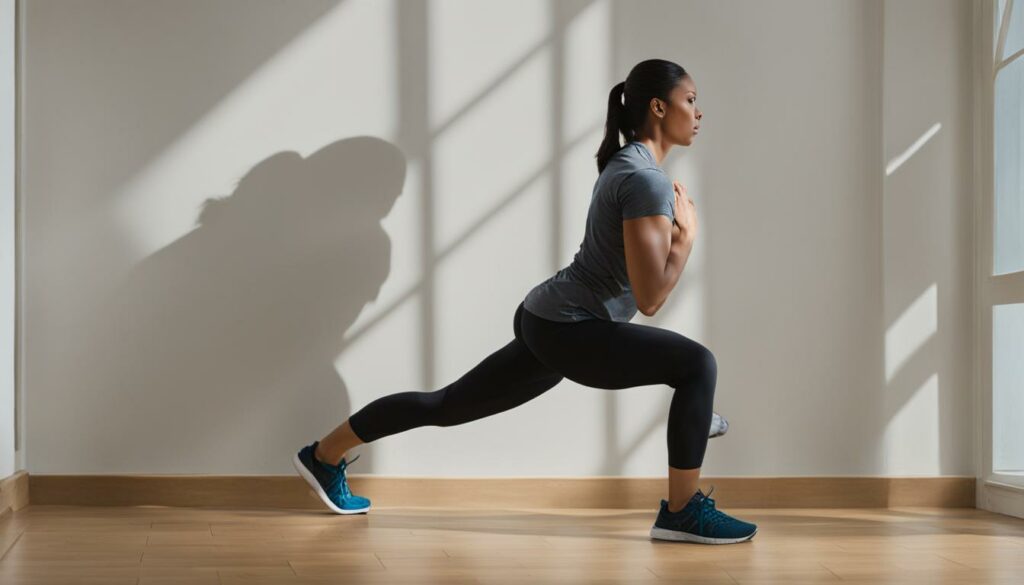 wall squat exercise
